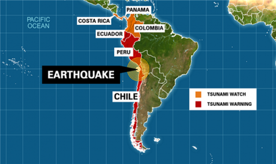 Earthquake_09-16_USGS-Map_Chili_PowerfulHistoric_8.3_Earthquake+TsunamiWarning