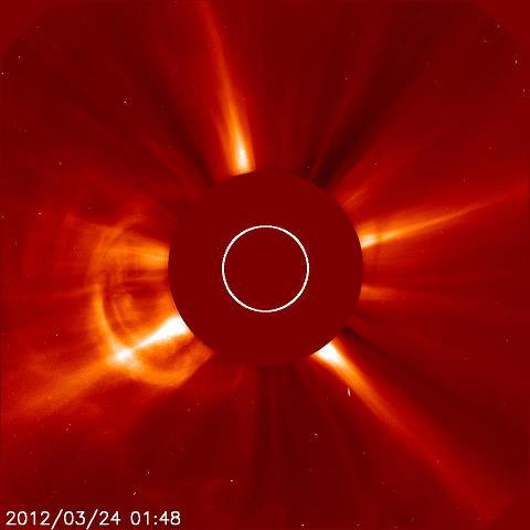 2012-3-24_CME_SOHO_Sunspot1429_Erupting