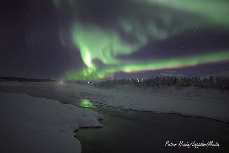 Aurora_2013-01-13_SwedishLapland-byPeterRosen