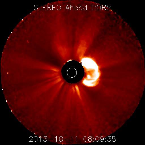 CME_2013-10-11_080935_STEREO-Ahead-COR2