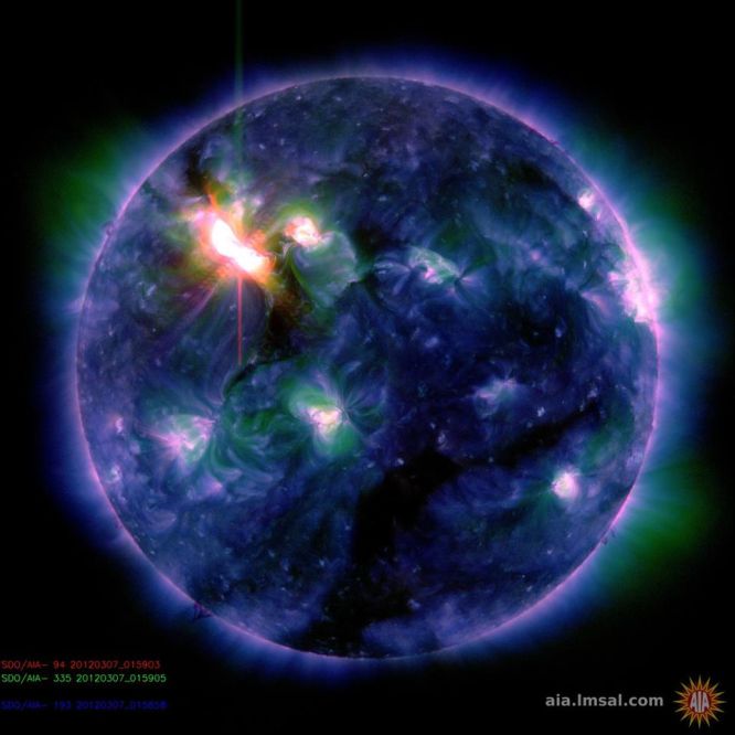 CMEs_3-4-12_X1SolarFlare+3-7-12_X5SolarFlare_fromSunspot1429