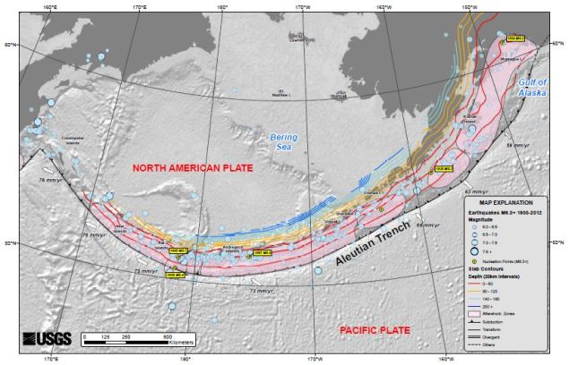 M7.0--94kmESEofAdak,Alaska--Map