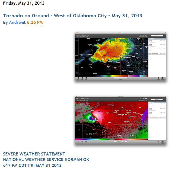 SevereStorm_2013-05-31_626PM_TornadoOnGroundWofOKcity